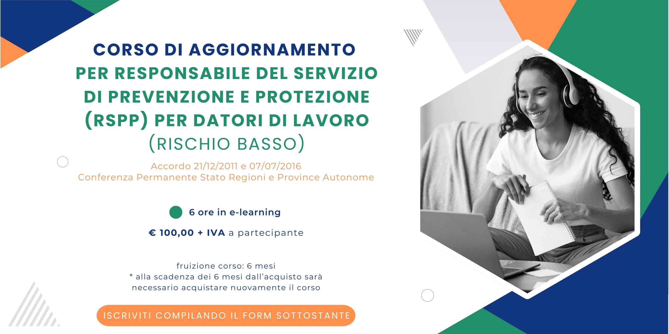 Banner corso aggiornamento RSPP